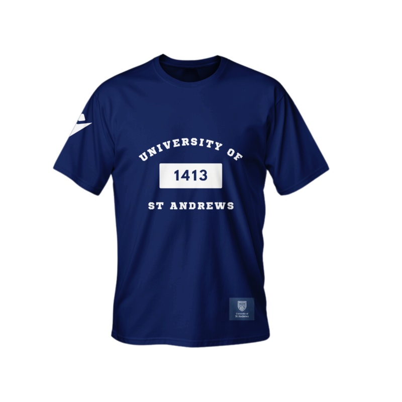 Macron T-Shirt Navy Xs