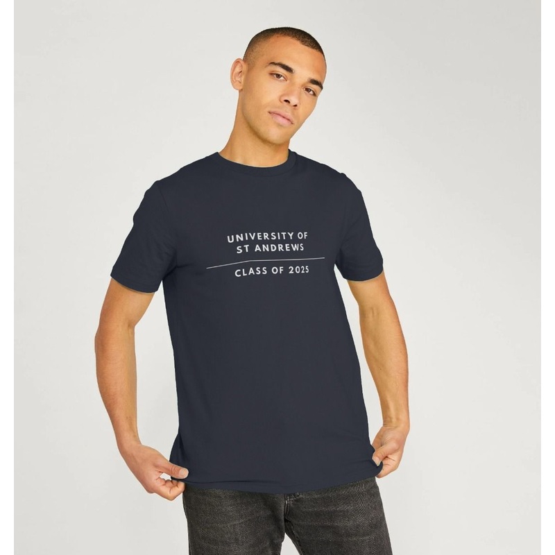 2025 Minimal T-shirt Navy Blue XS