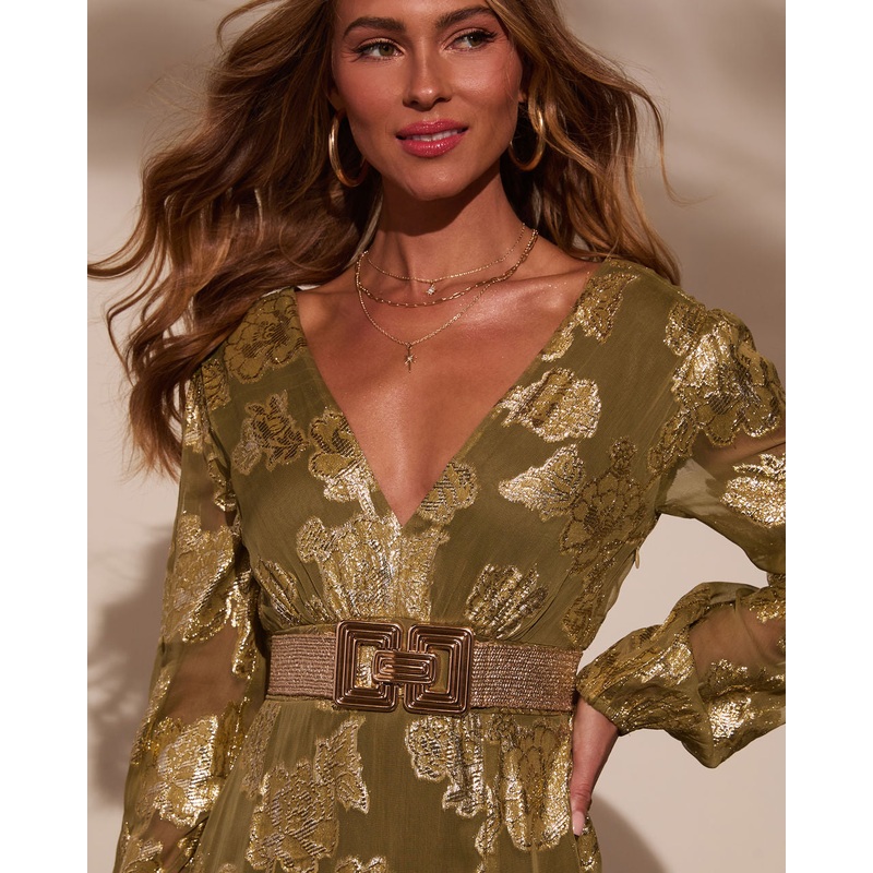 At The Coast Straw Belt Gold O/S