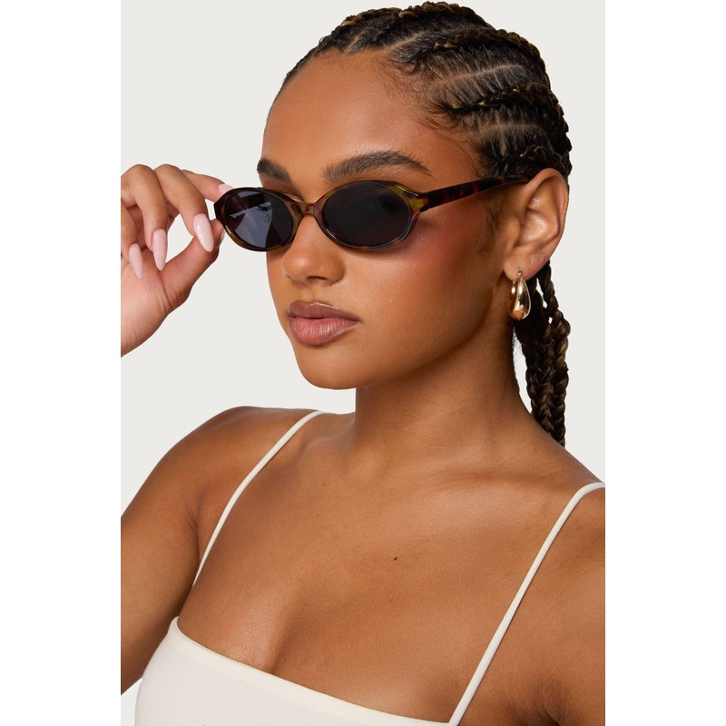 Clarke Oval Sunglasses TORTOISE OS