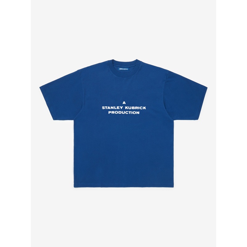 Kubrick Production T-Shirt – Classic Blue XS