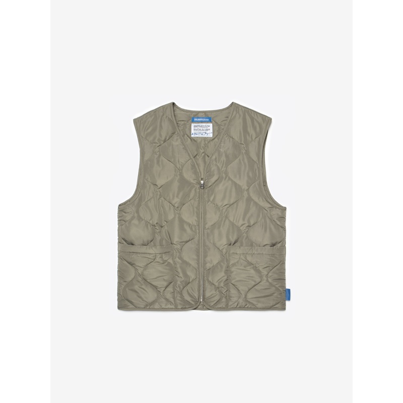 Quilted Vest – Vetiver XS