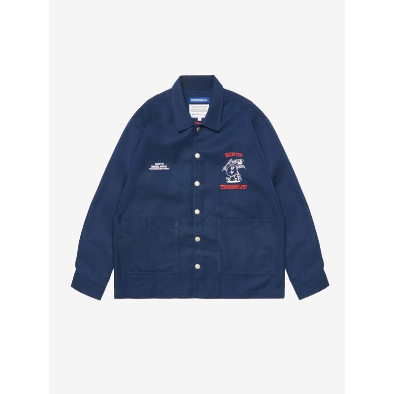 Beigel Bake Overshirt – Navy XS