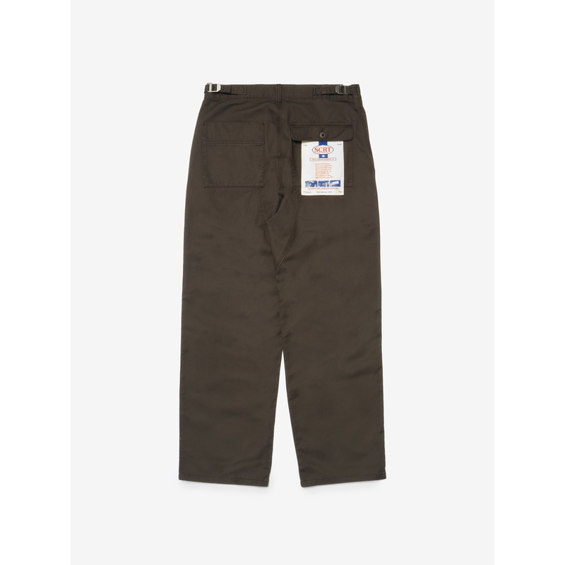 Essentials Big Label Trousers – Brown 26