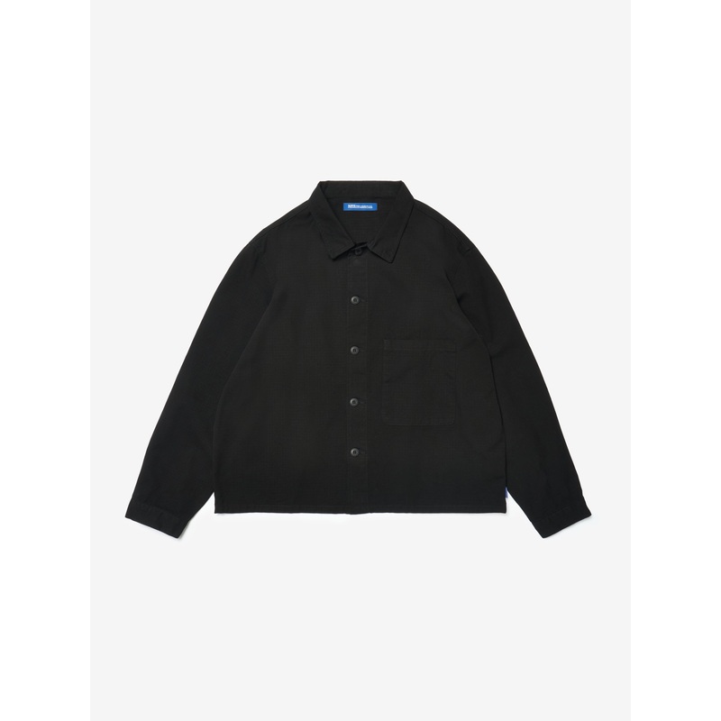 Huxley Ripstop Shirt – Black XS