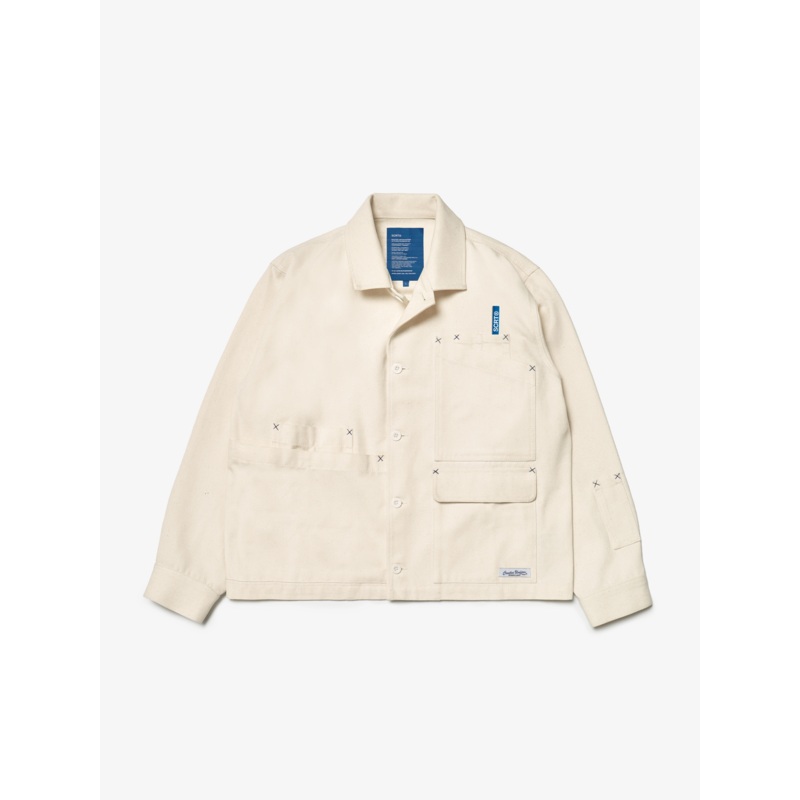 Creative Uniform Work Jacket – Ecru XS