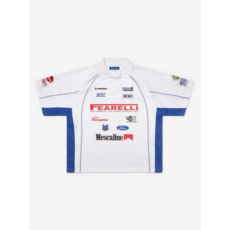 Gonzo Racing Shirt – White XS