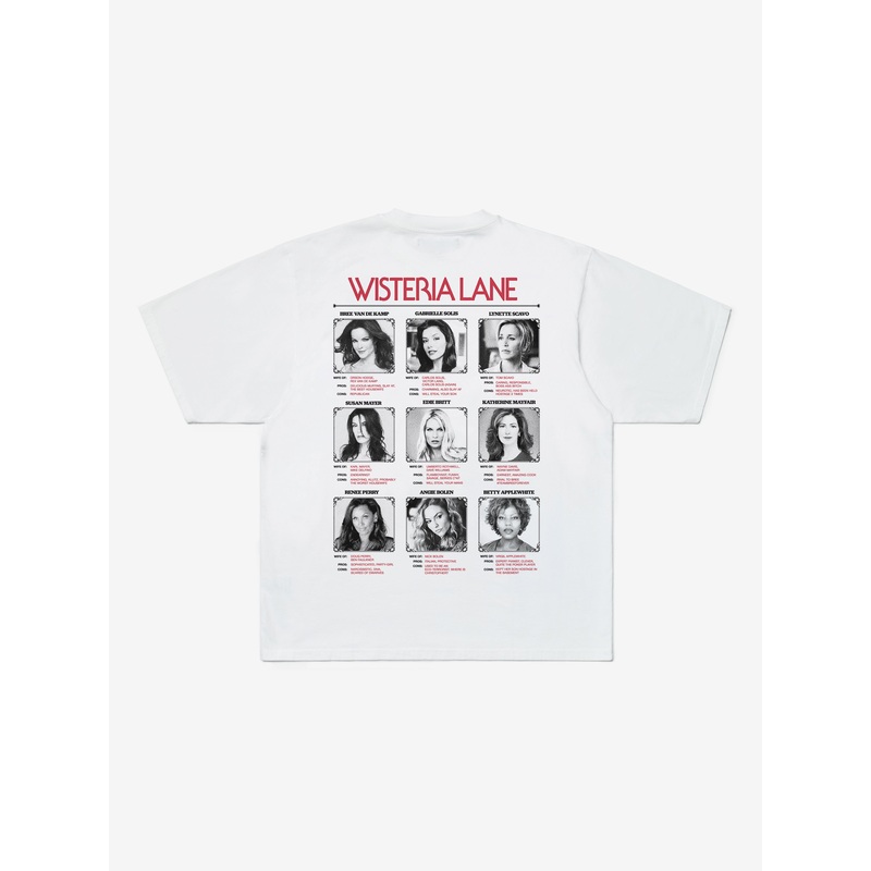 Wisteria T-Shirt – White XS