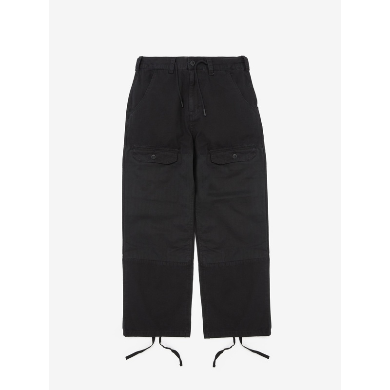 2-Tone Cargo Trousers – Black 26