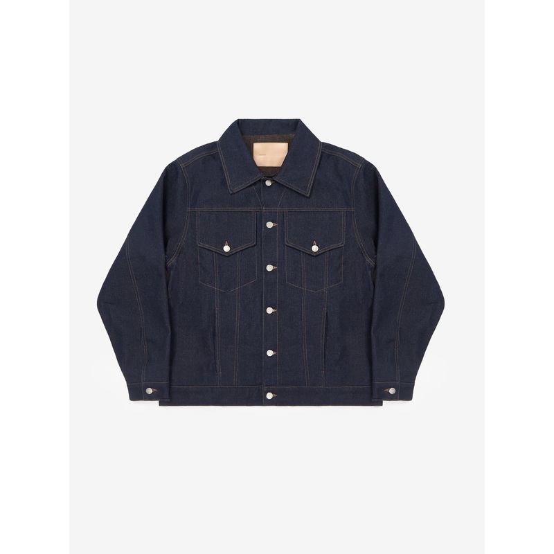 Blanket-Lined Type-3 Denim Jacket – Indigo XS