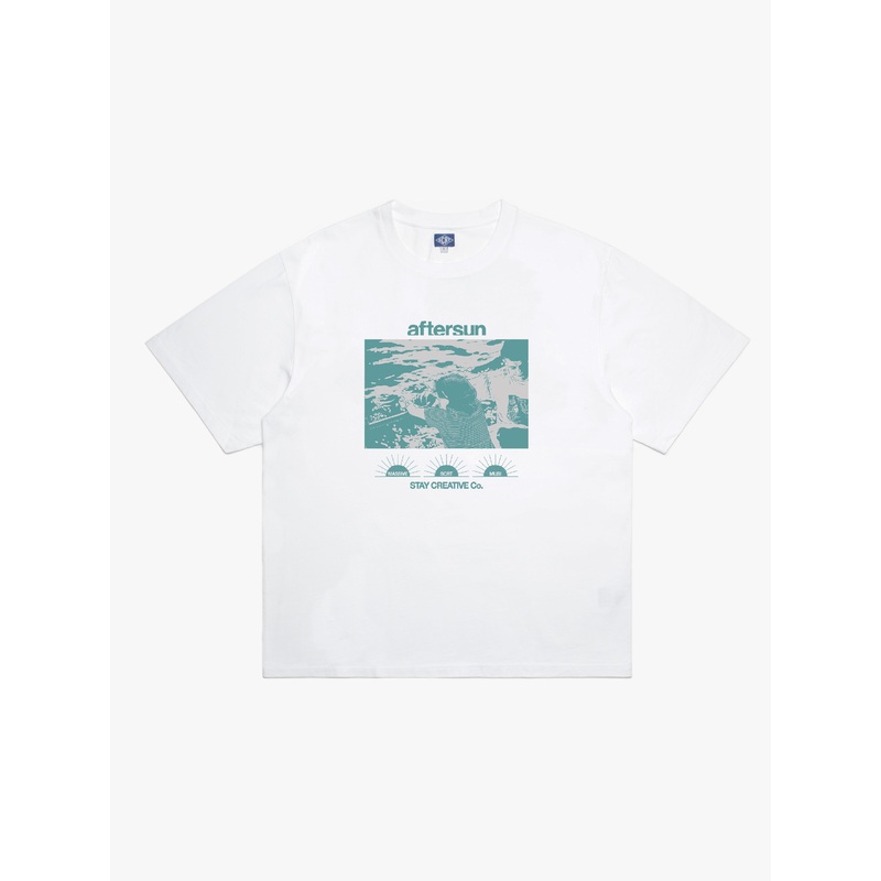 Aftersun T-Shirt – White S/M