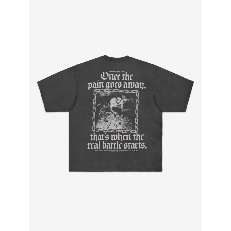 Wretched T-Shirt – Washed Black XS