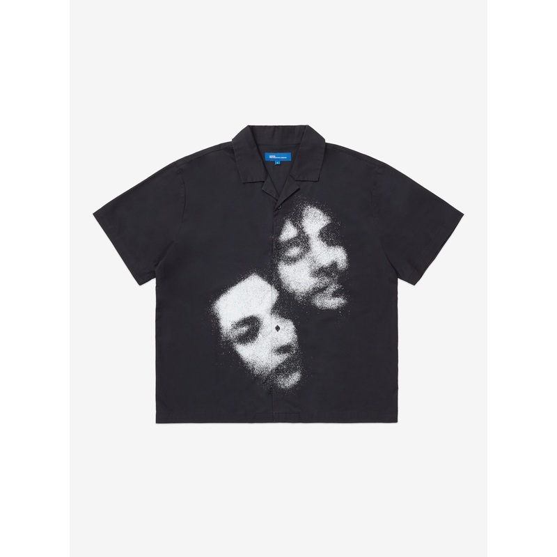 Faded Memory Cuban Shirt – Washed Black XS