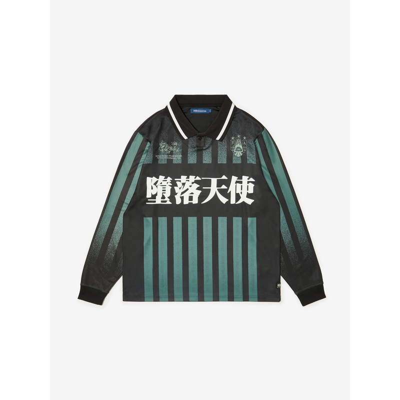 Kowloon Football Jersey – Green/Black XS