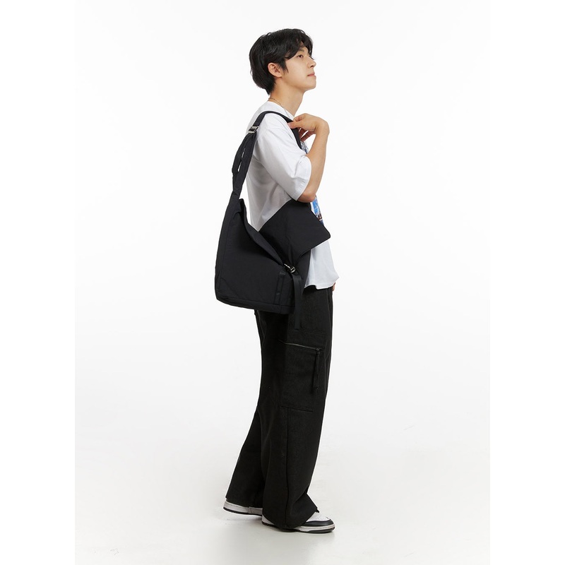 Men’s Cargo Denim Jeans (Black) IG409 Black S