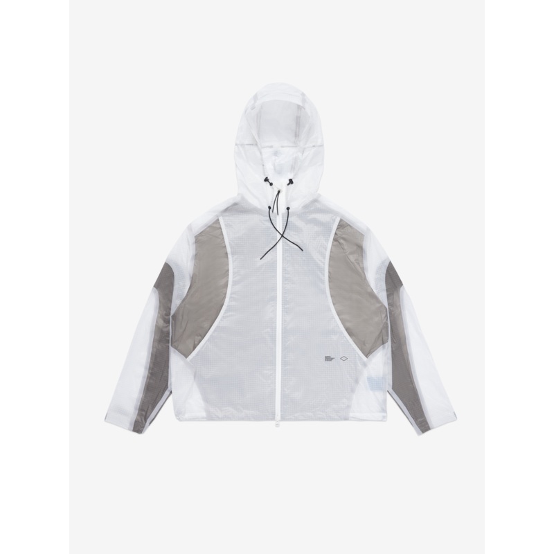 Translucent Shell Jacket – White XS
