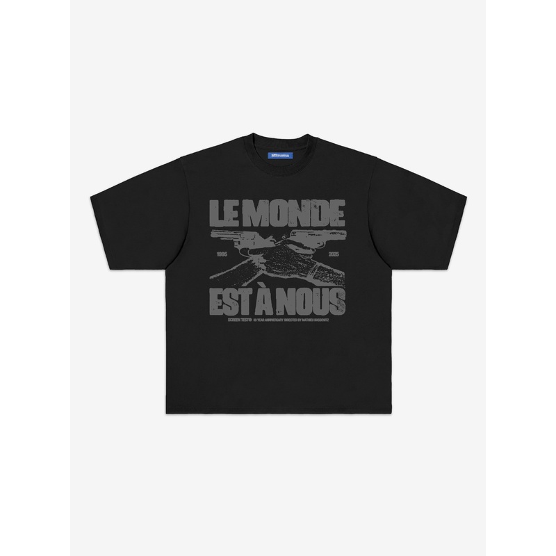 The World Is Ours T-Shirt – Black XS