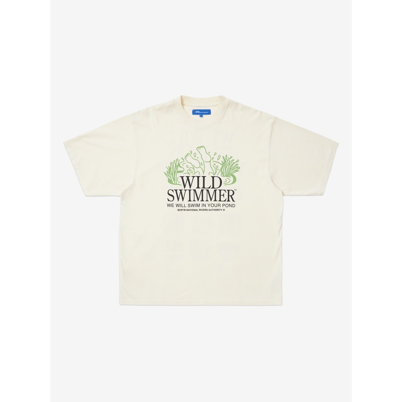 Wild Swimmer T-Shirt – Off White XS