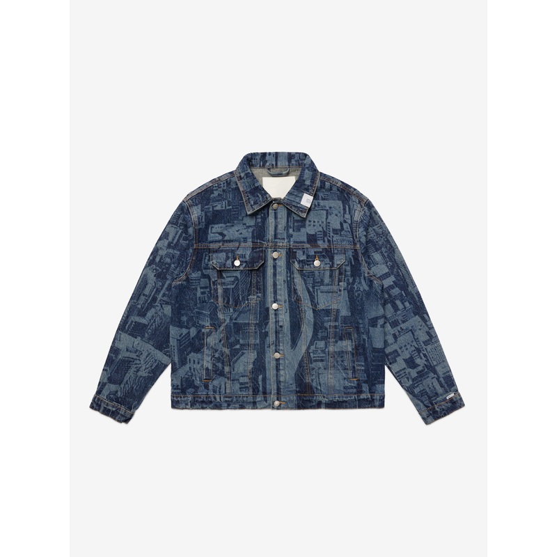 1988 Laser Etched Type-3 Denim Jacket – Indigo XS