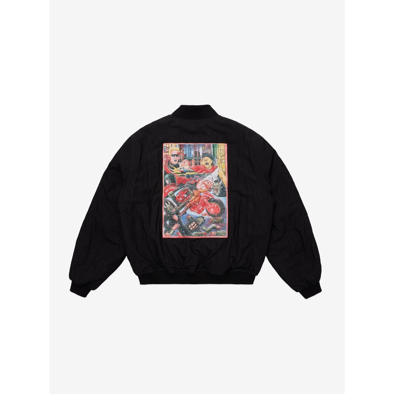 Shotaru Reversible Bomber Jacket – Black XS