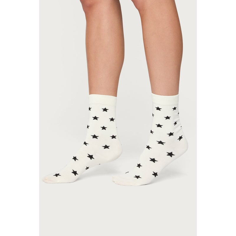 Star Socks WHITE OS