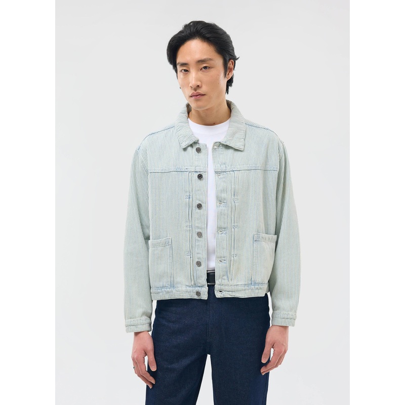 Bormio Jacket | Cotton | Hickory Stripe XS