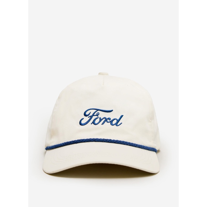 Soft Trucker Cap | Percival x Ford | Ecru One Size