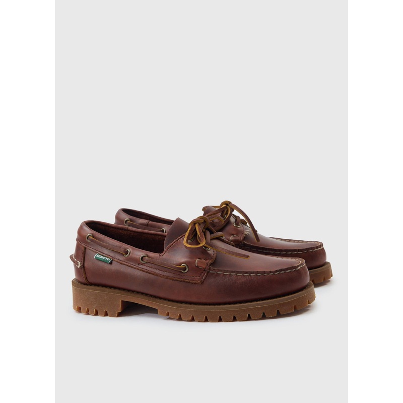 Sebago Boat Shoe | Ranger Waxy | Brown Gum 7