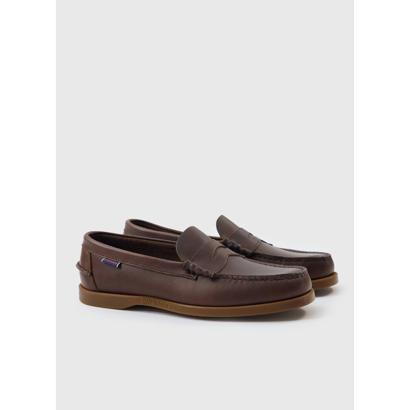 Sebago Loafer | Dolphin Waxed | Dark Brown 7