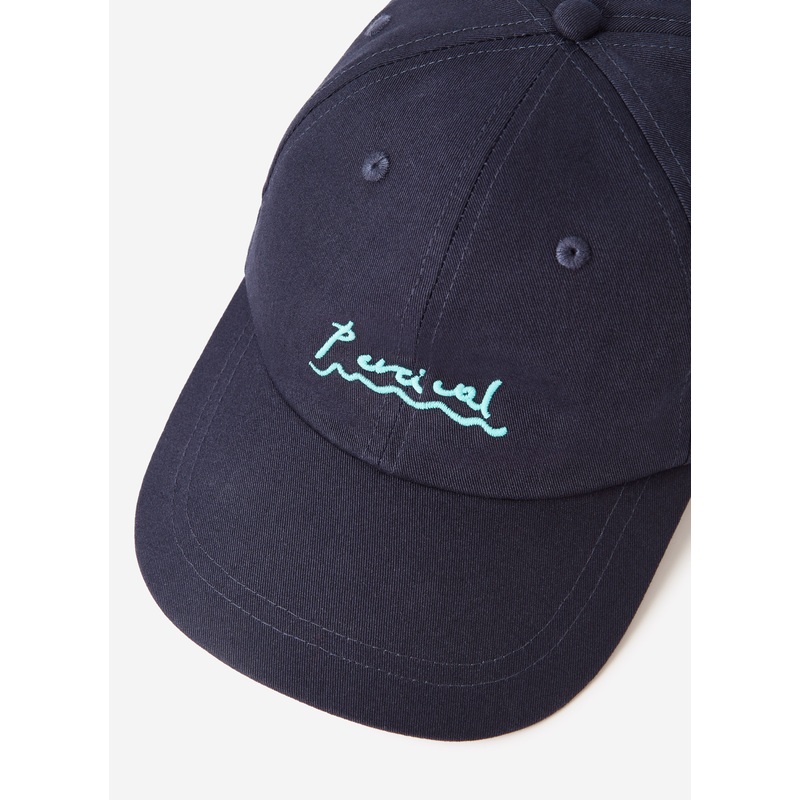 Amor Embroidered Cap | Cotton | Navy One Size