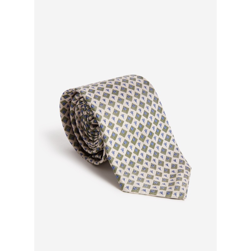 Casa Piccante Jacquard Tie | Green One Size