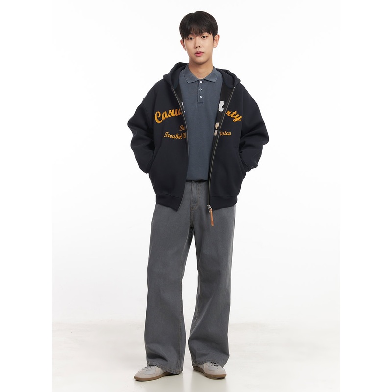 Men’s Relaxed-Fit Jeans IM527 Gray S