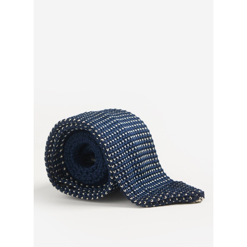 Birdseye Silk Tie | Blue OS