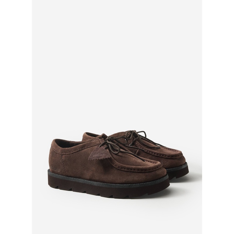 Meare Walla | Clarks Originals | Dark Brown Suede 7