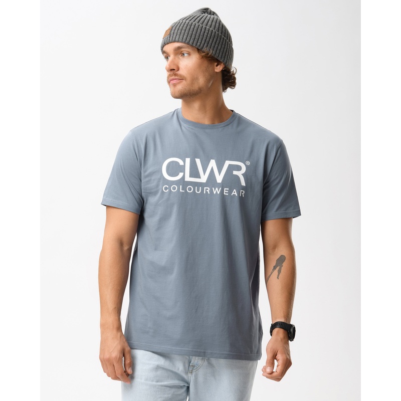 Core Tee – Grbl Grey Blue XS