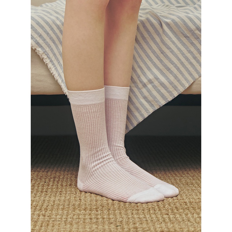Cozy Bonbon Socks IM531 White One Size