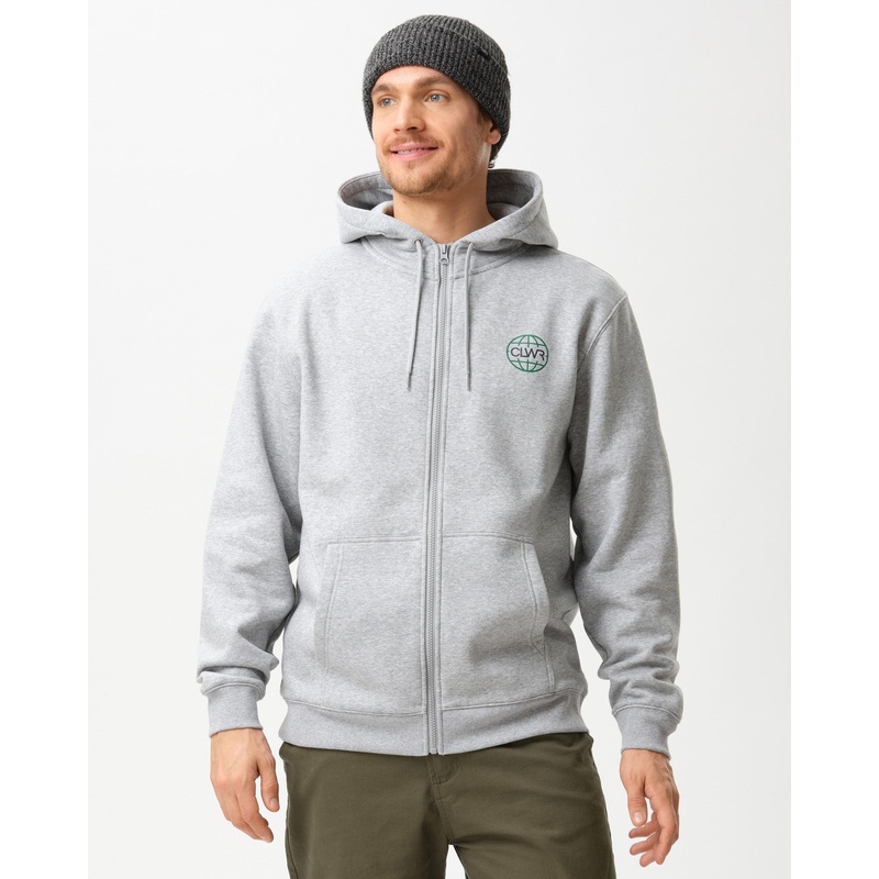 Zick Zip Hood – Grmelerad Grey Melange XS