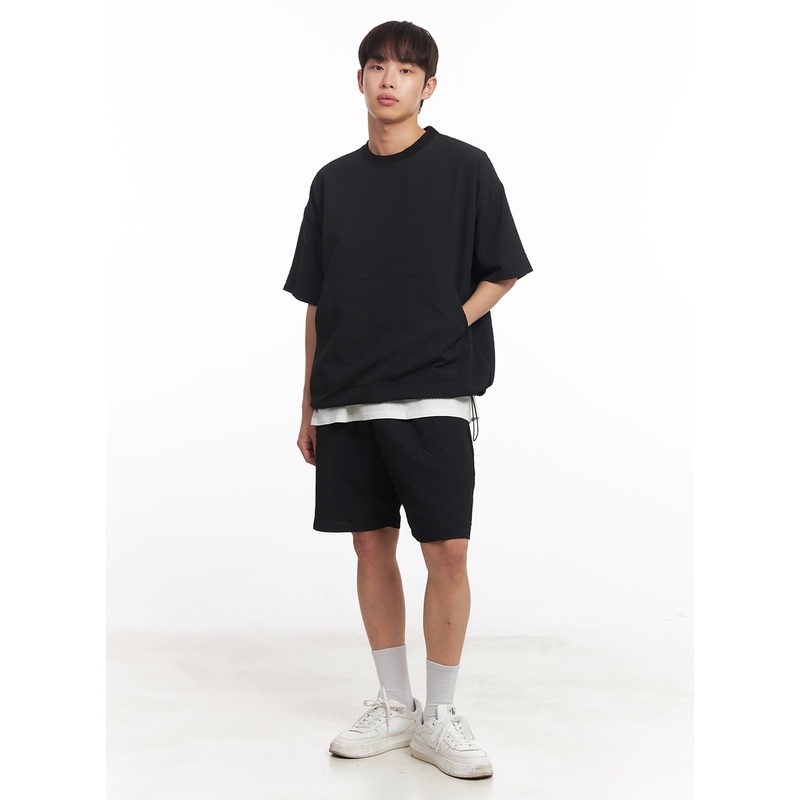 Men’s Wide-Fit Shorts IA518 Black 2XL