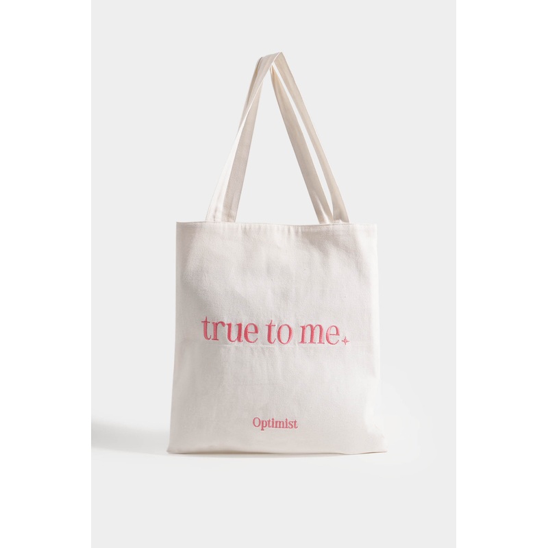 Made For Me: True to Me Tote Bag Off White Free Size