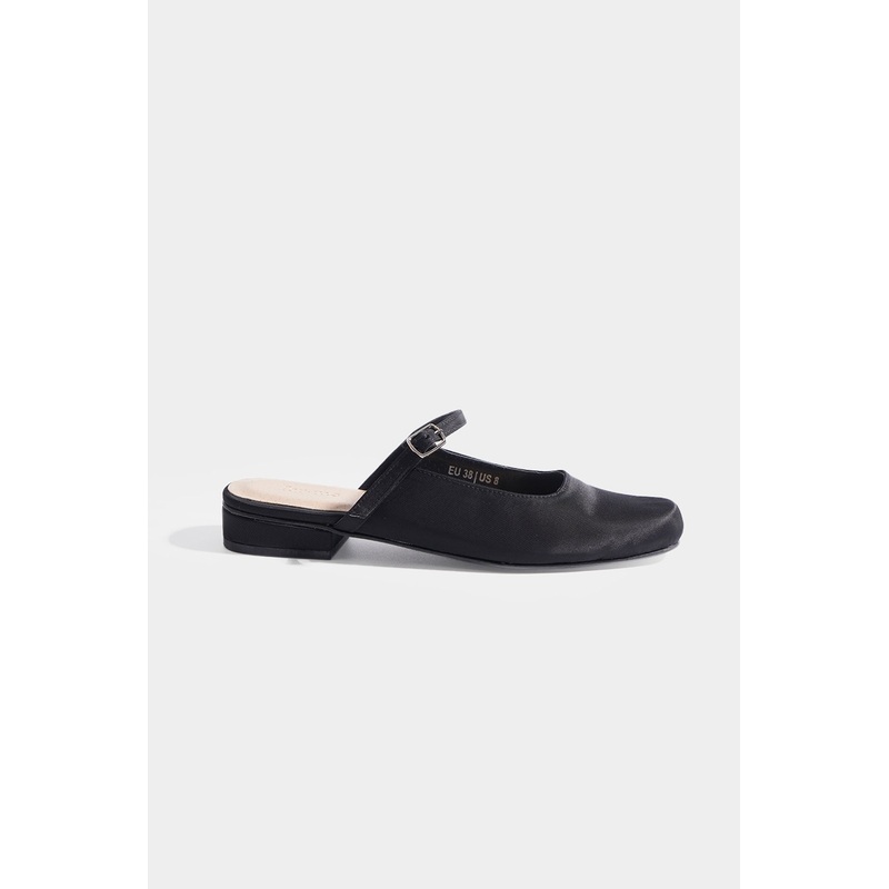 Square Toe Mary Janes Black 5