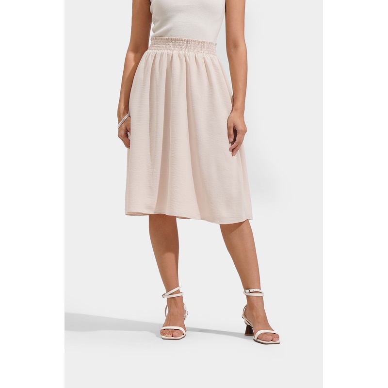 Textured Skirt Off White Extra Small