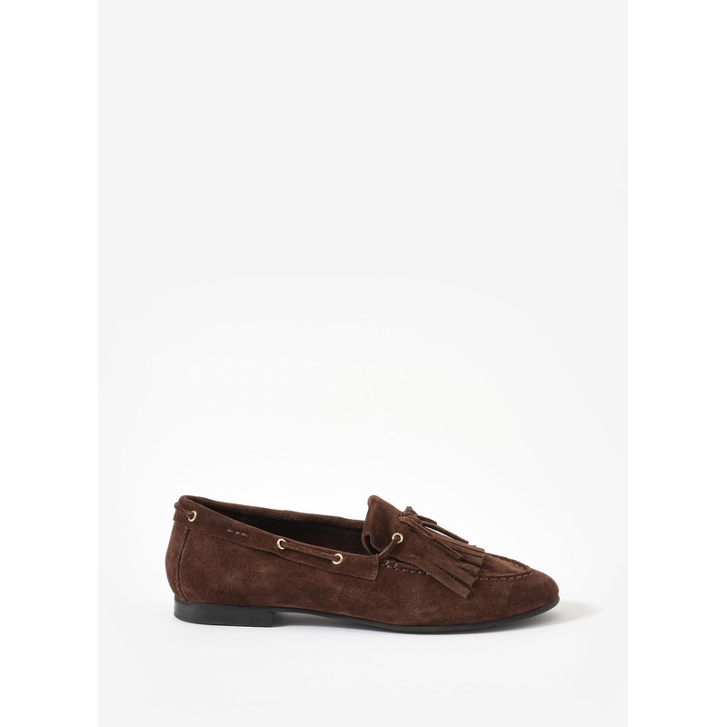 Melba Brown Suede Loafers 3 UK 36 EU