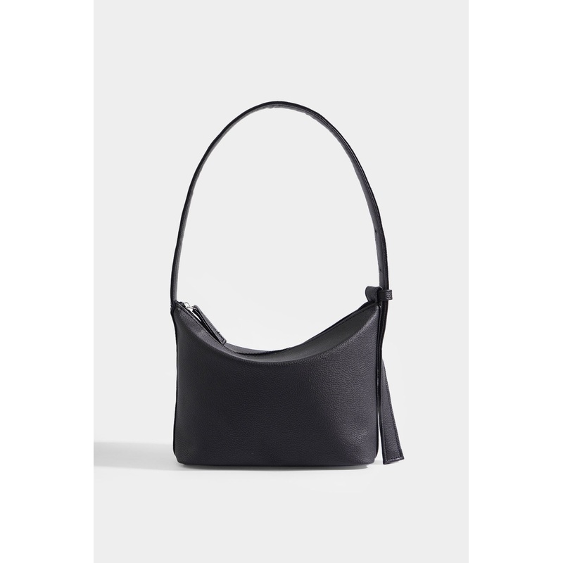 Leather Handbag Black Free Size