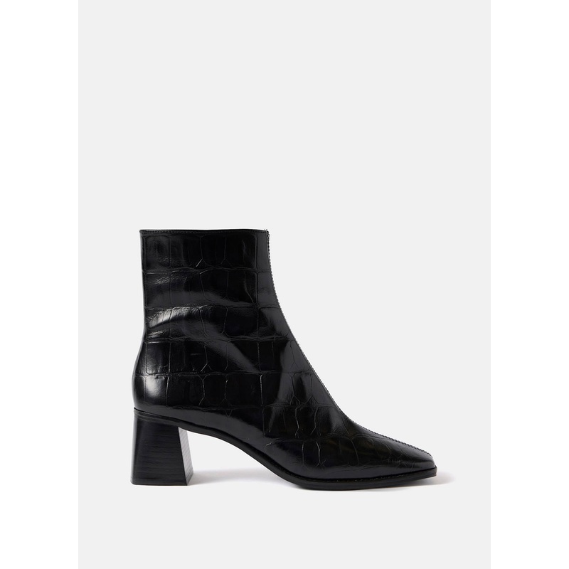 Aria Black Ankle Boots 3 UK 36 EU