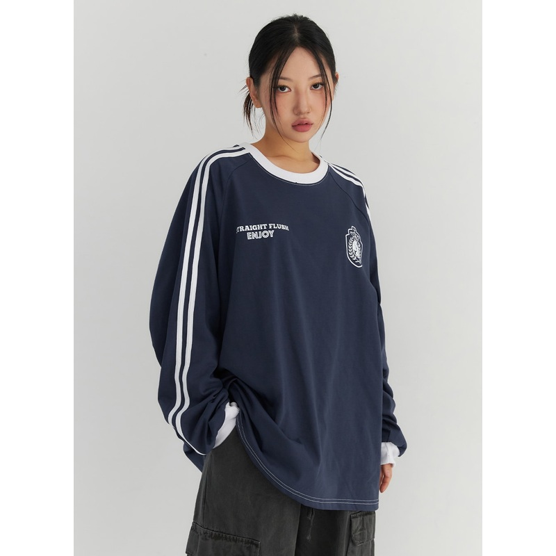 Unisex Sporty Soccer Top CO306 Dark blue M/L