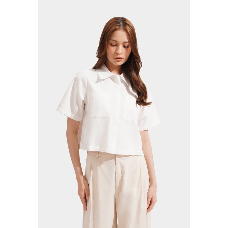 Boxy Shirt White Extra Small