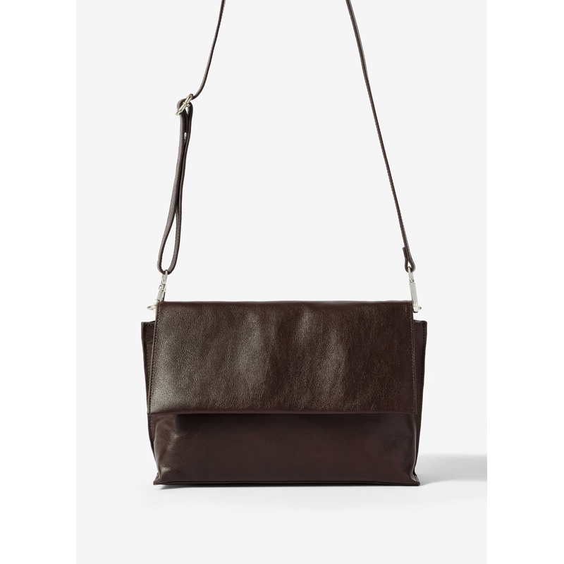 Daisy Burgundy Leather Bag ONE SIZE