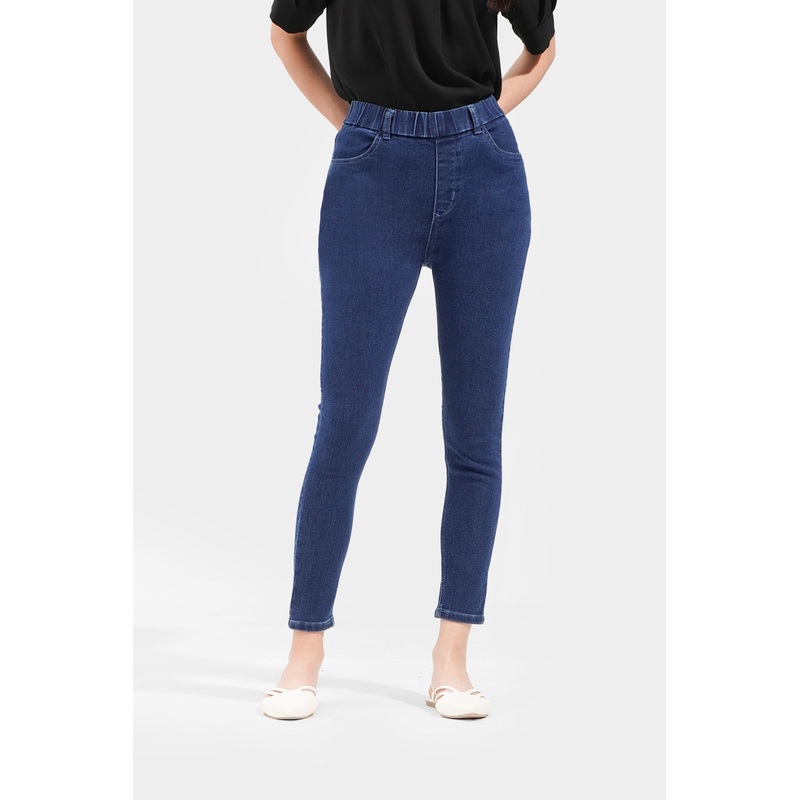 Ultra Stretch Slim Jeans Blue Waist 26