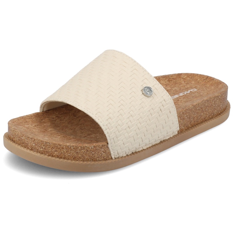 Loren Women’s One Band Comfort Slide – Beige Beige 7