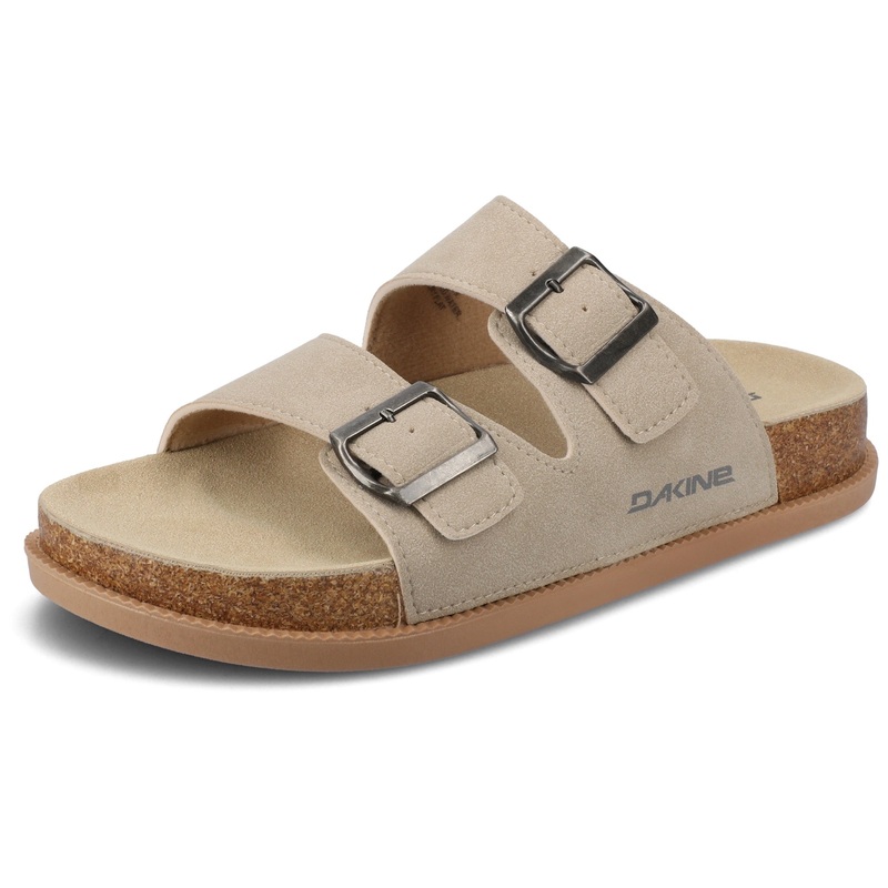 Zohee Women’s Double Strap Comfort Slide – Taupe Taupe 6